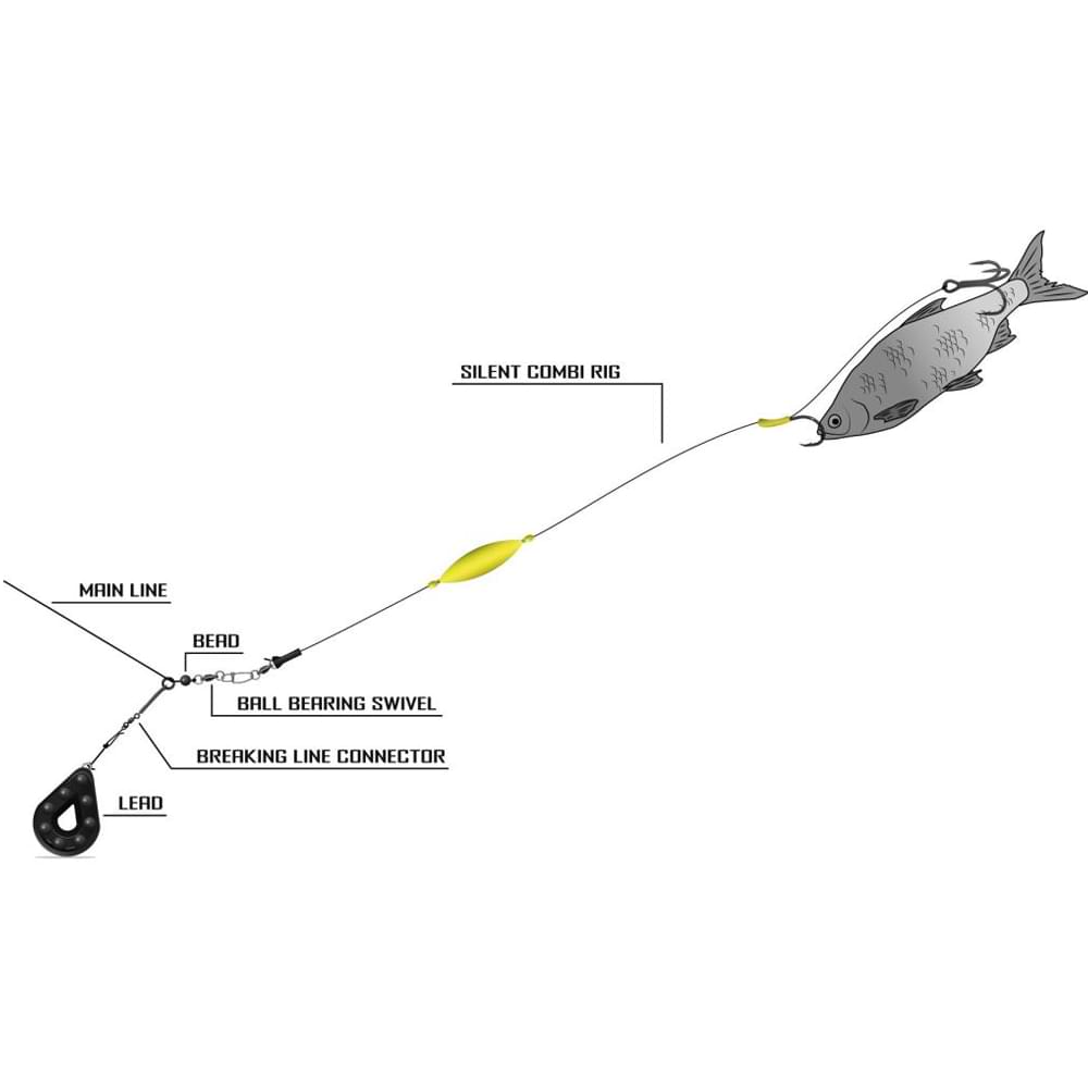 BLACK CAT Silent Combi Rig