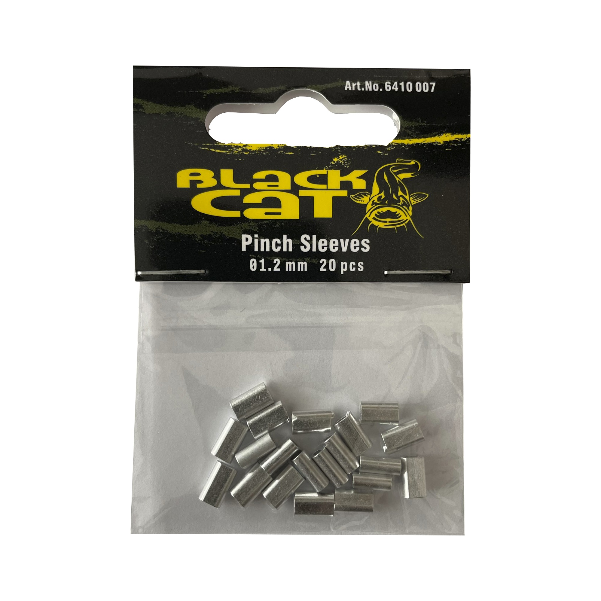 BLACK CAT Pinch Sleeves 1.2mm 20pcs
