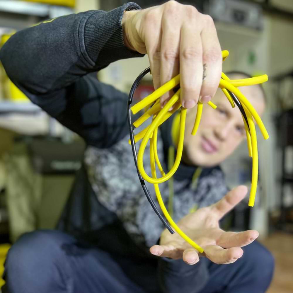 BLACK CAT Rig Tube Yellow