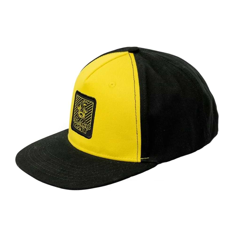 BLACK CAT Catfish Hunter Snapback I Black