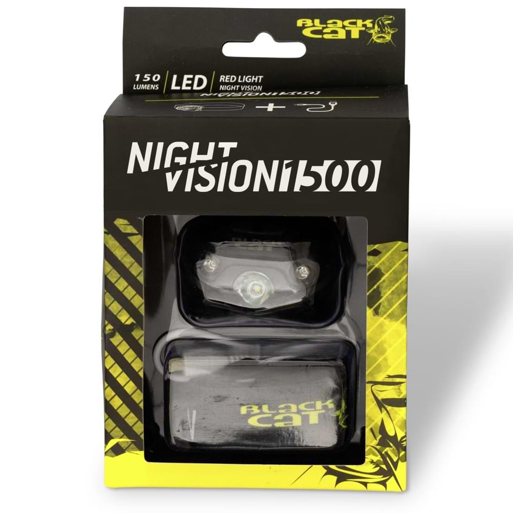BLACK CAT Night Vision 1500 Black-Green