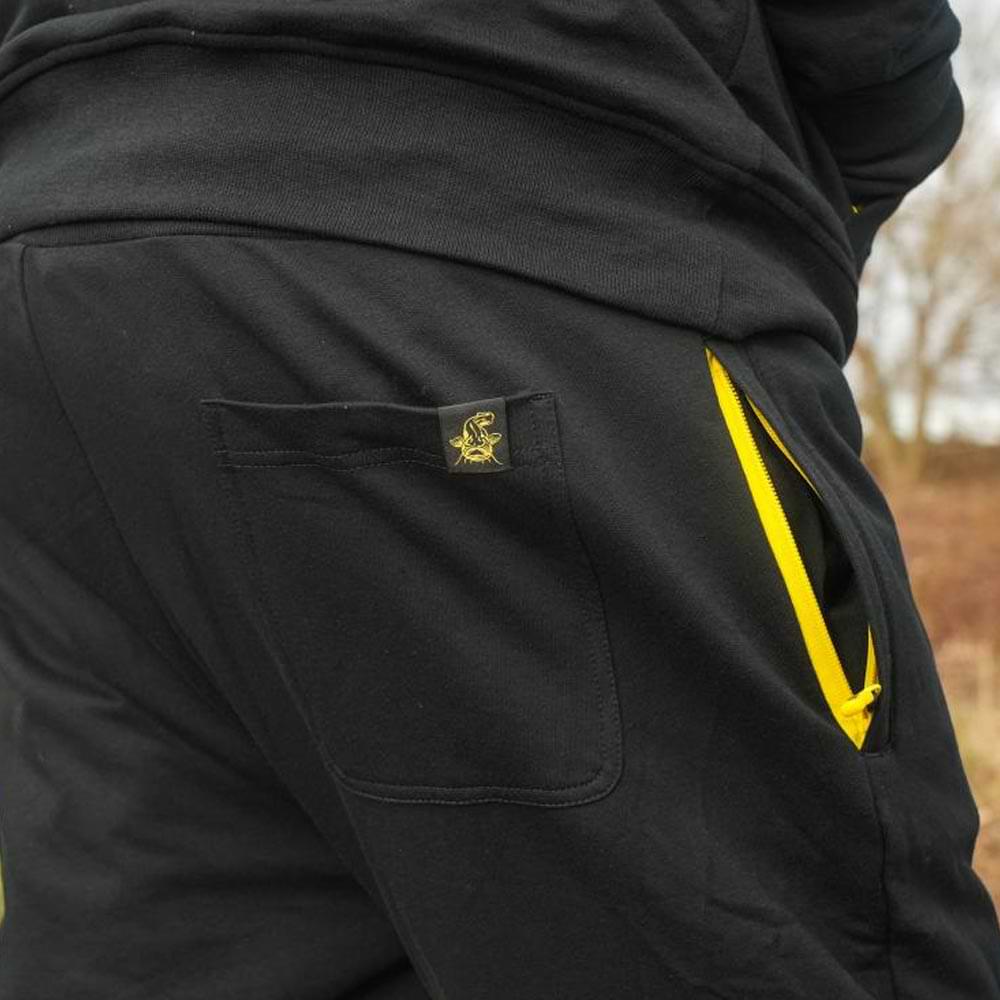 BLACK CAT Black Joggers