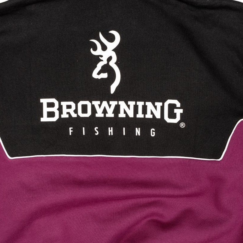 BROWNING Hoodie Black-Burgundy