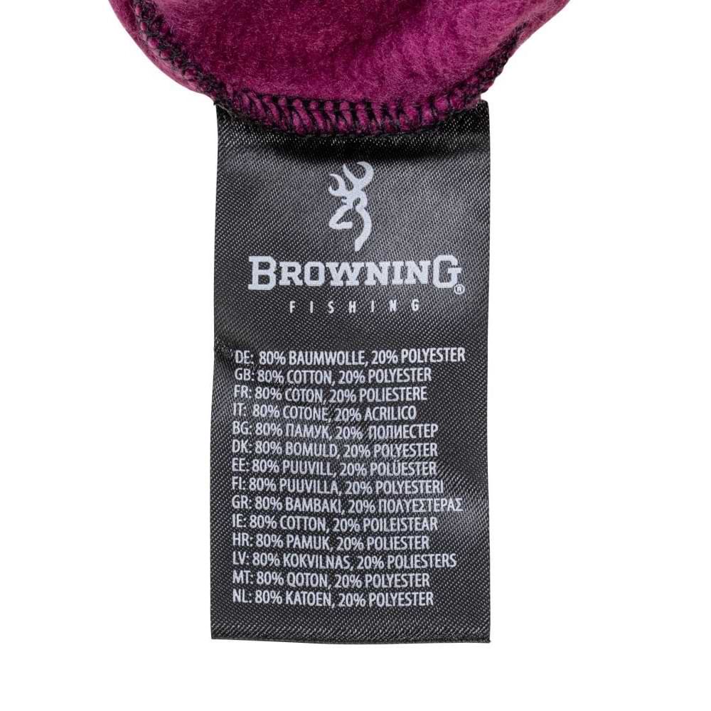 BROWNING Hoodie Black-Burgundy