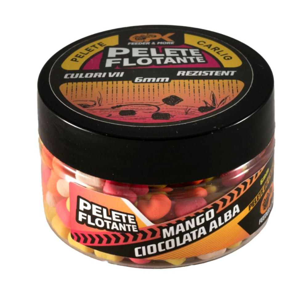 CPK Pelete Flotante Feeder Mango and White Chocolate 6mm 20g