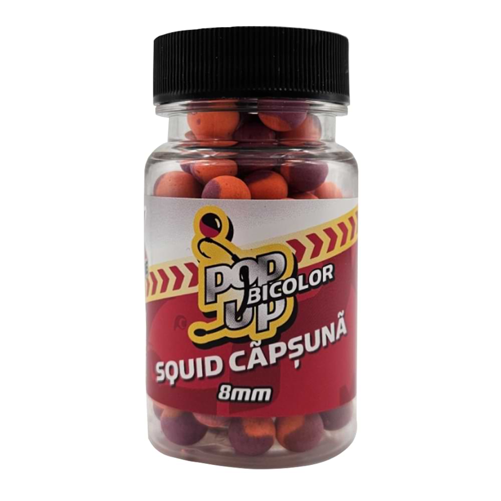 CPK Pop Up Bicolor Squid and Strawberry 8mm 25g