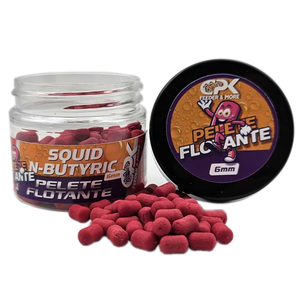 CPK Pelete Flotante Feeder Squid N-Butyric 6mm 20g