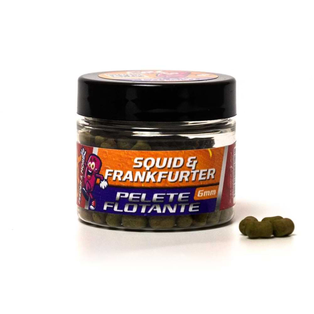 CPK Pelete Flotante Feeder Squid and Frankfurter 6mm 20g