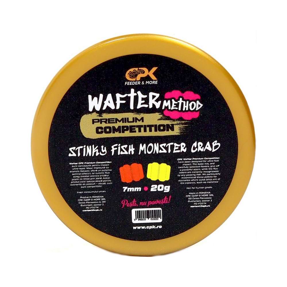 CPK Wafters Competition Method Stinky Fish – Monster Crab 7mm 20g