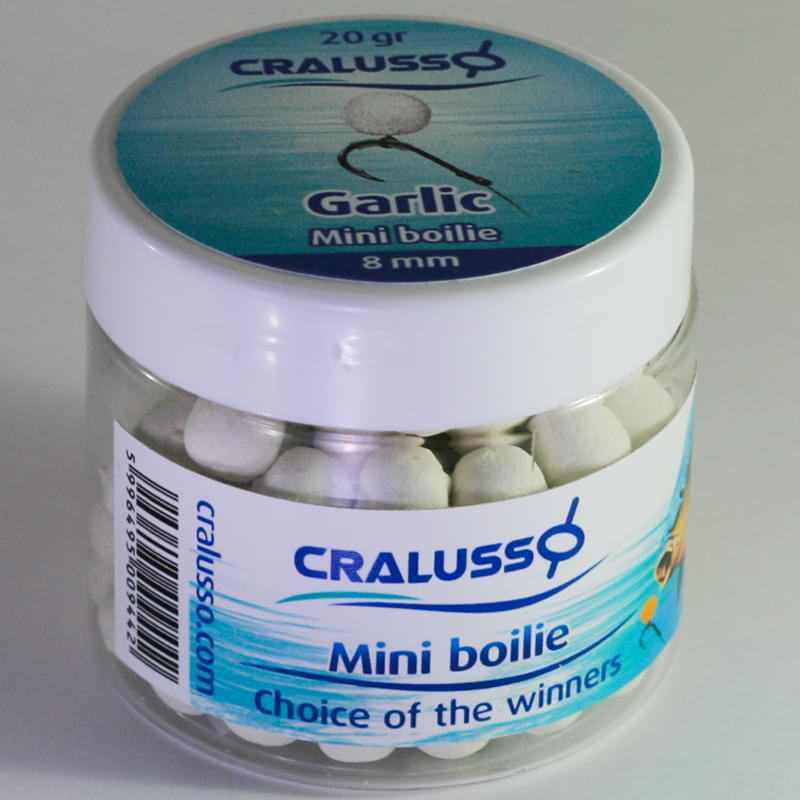 CRALUSSO Mini Boilie Pop Up Garlic 8mm 20g