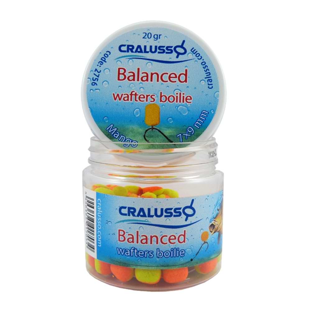 CRALUSSO Balanced Wafters Boilie Mango 7x9mm 20g
