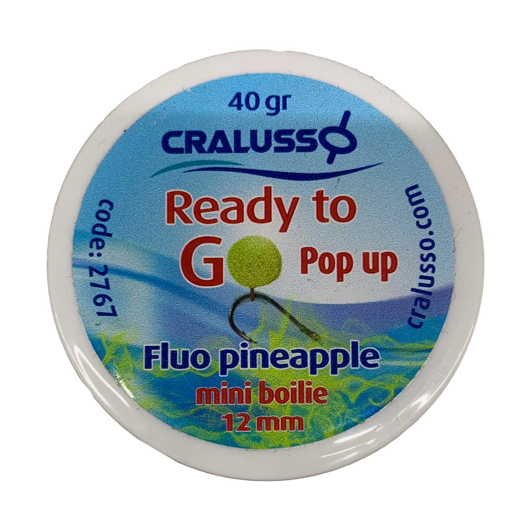 CRALUSSO Ready To Go Fluo Pineapple Pop Up 12mm 40g