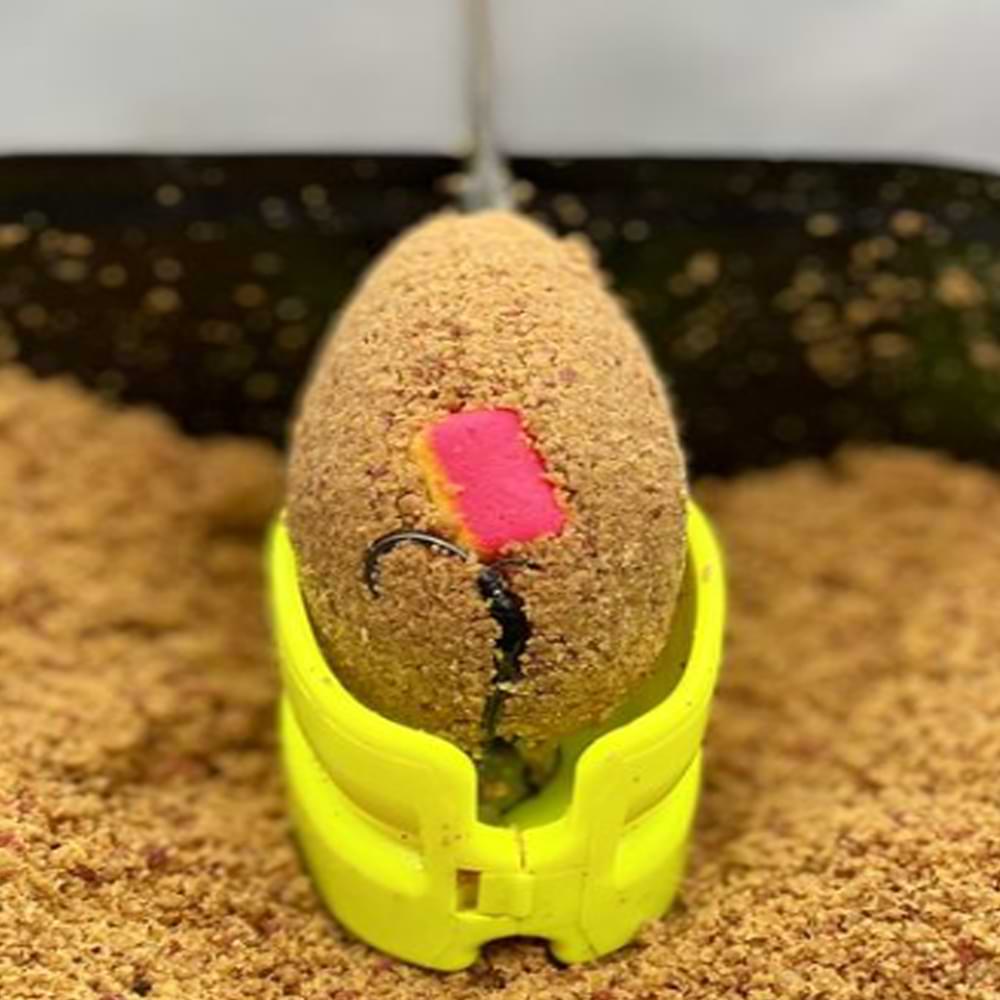 CRALUSSO Big Rocket Method Basket + Mould Khaki 1+1pcs/pack