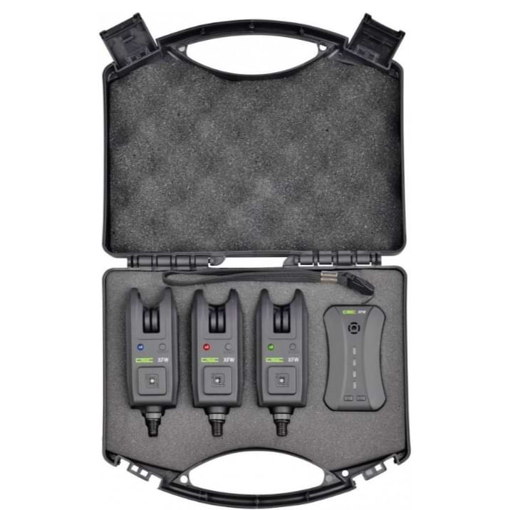 CTEC Xfw Bite Alarm Set 3 1 Blue Red Green