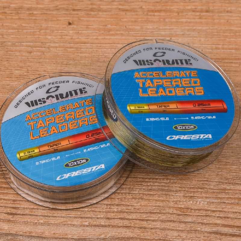 CRESTA Visorate Accelerate Tapered Leaders
