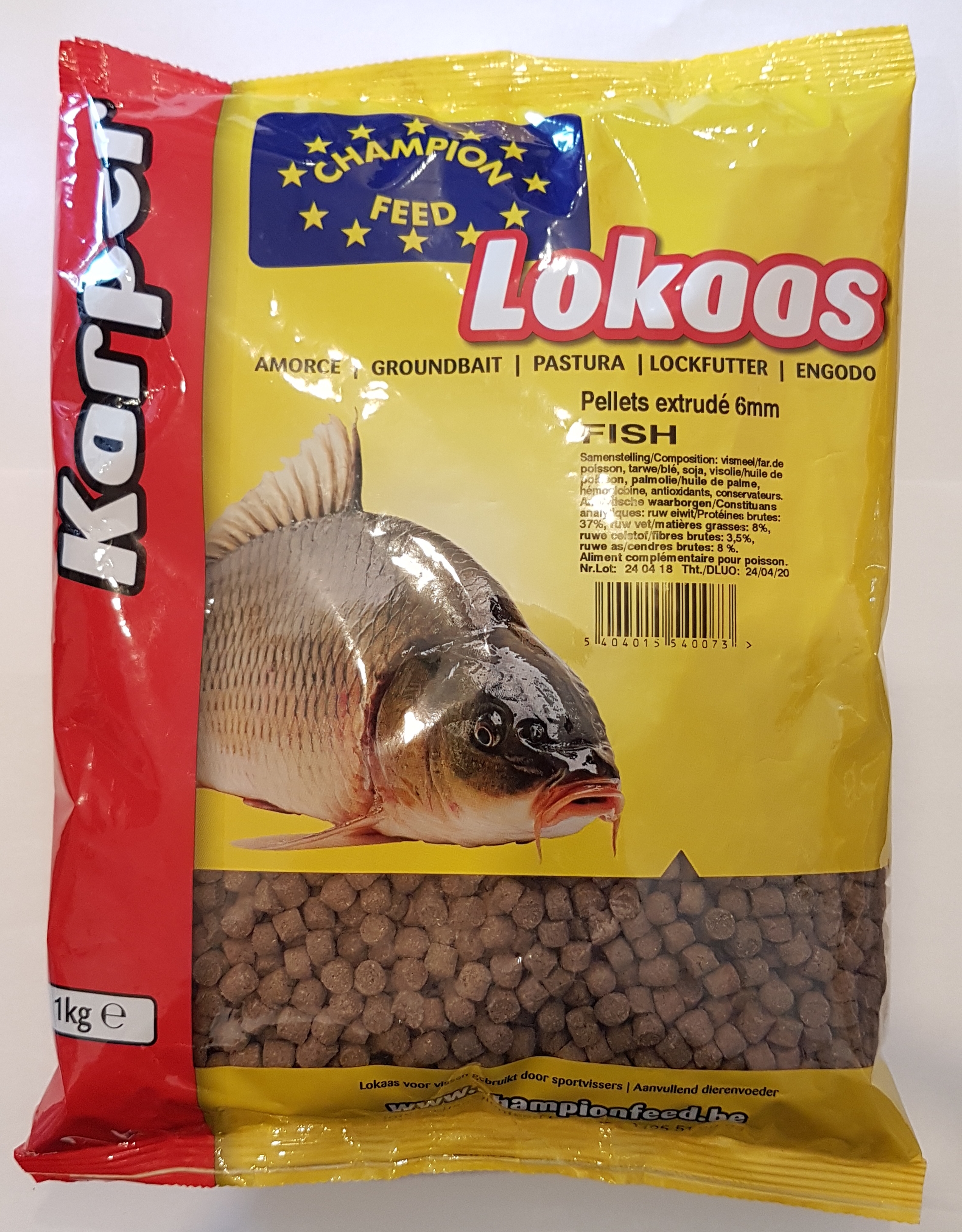 CHAMPION FEED Carp Fish Pellets 1kg
