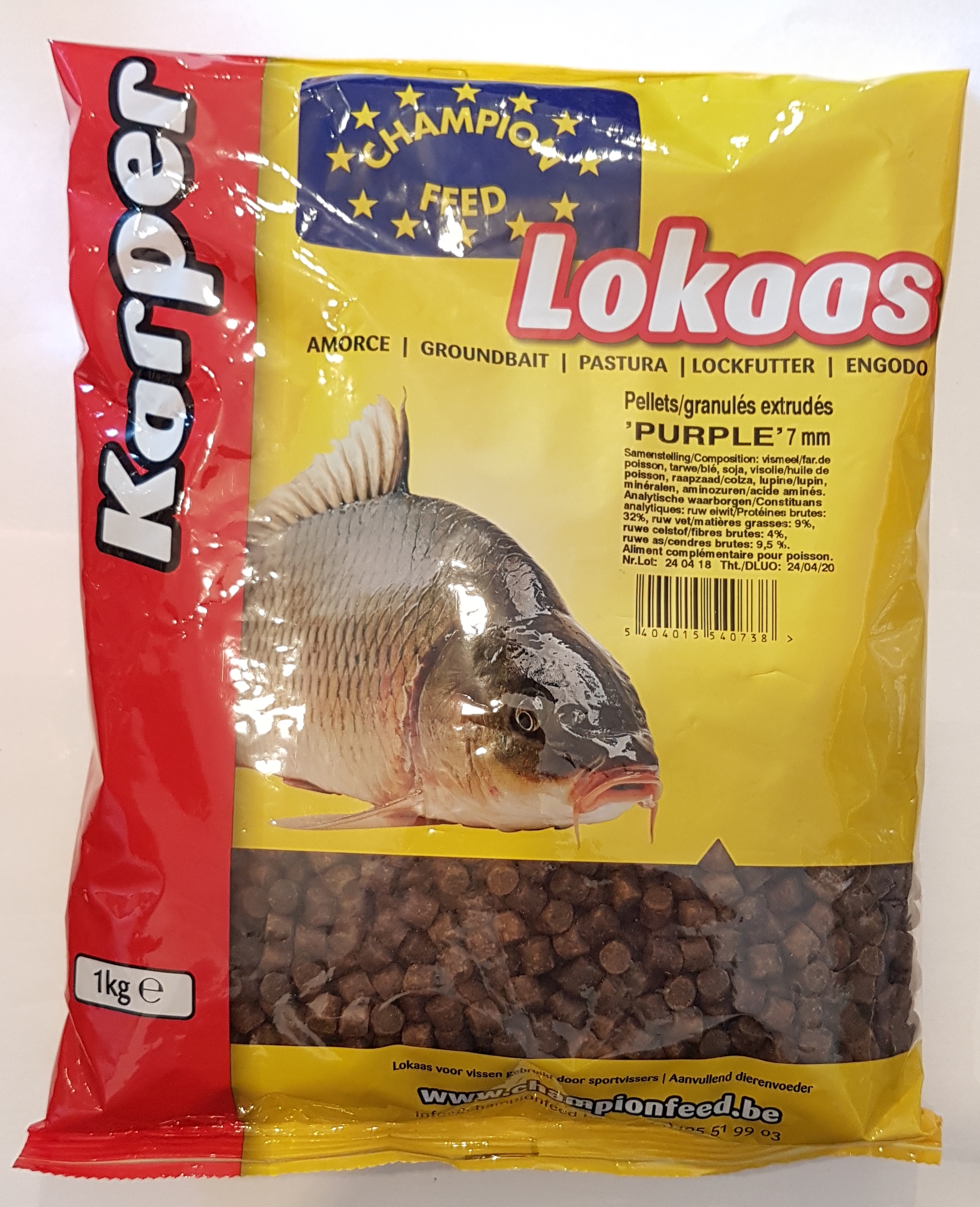 CHAMPION FEED Purple Pellets 1kg