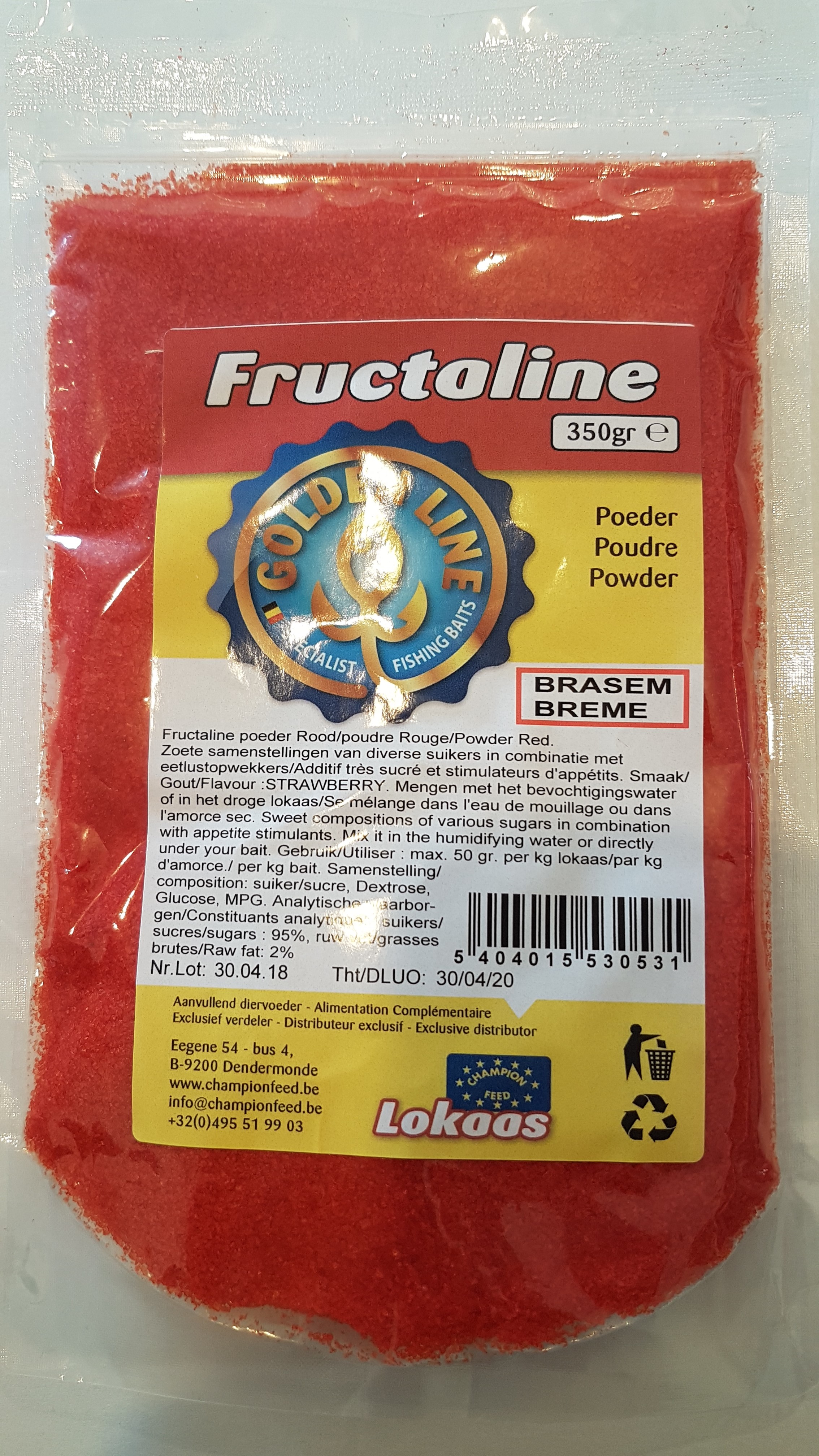 CHAMPION FEED Fructaline powder 350g