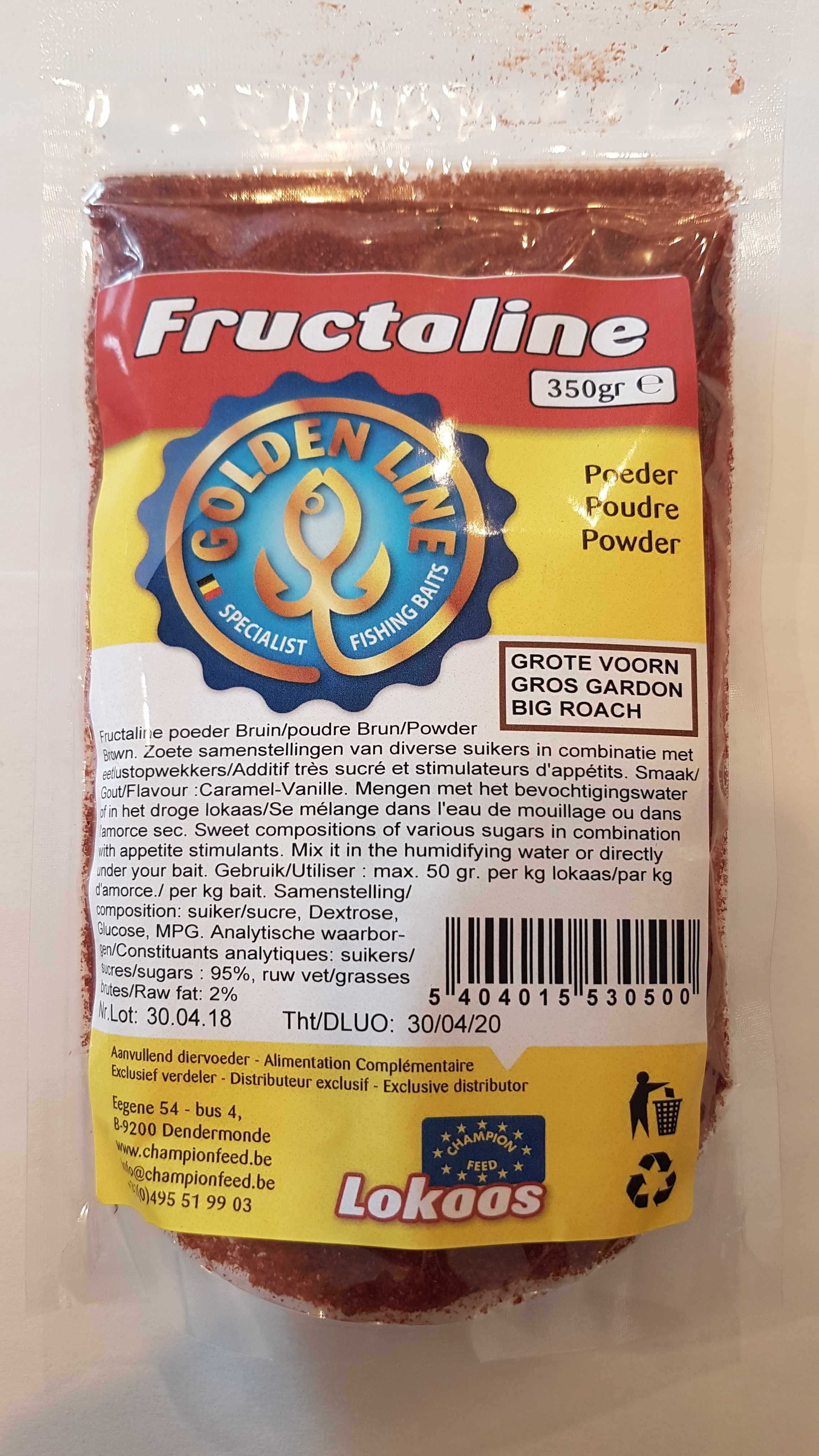 CHAMPION FEED Fructaline powder 350g