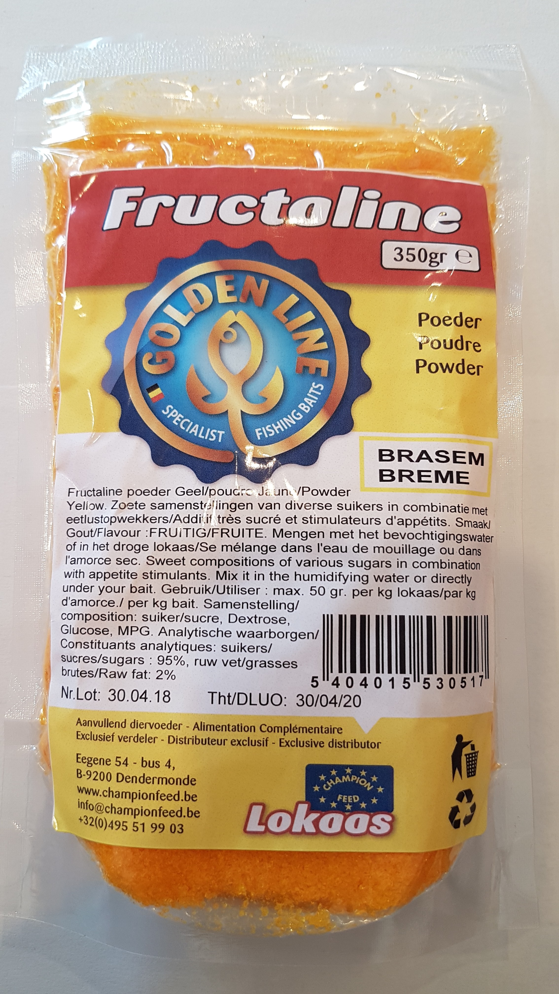 CHAMPION FEED Fructaline powder 350g