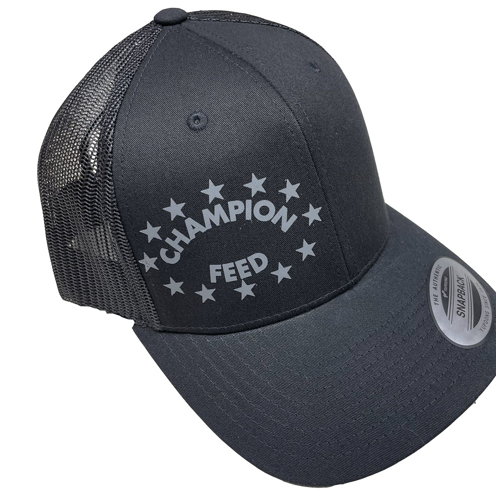 CHAMPION FEED US Black Cap