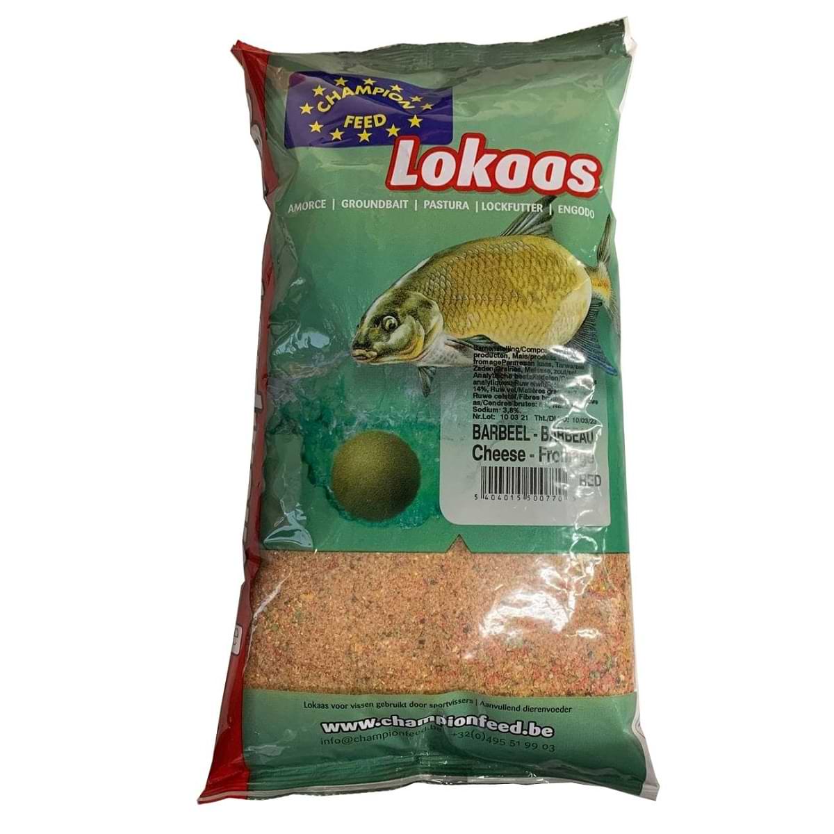 CHAMPION FEED Barbel Cheese Fromage Red 1kg