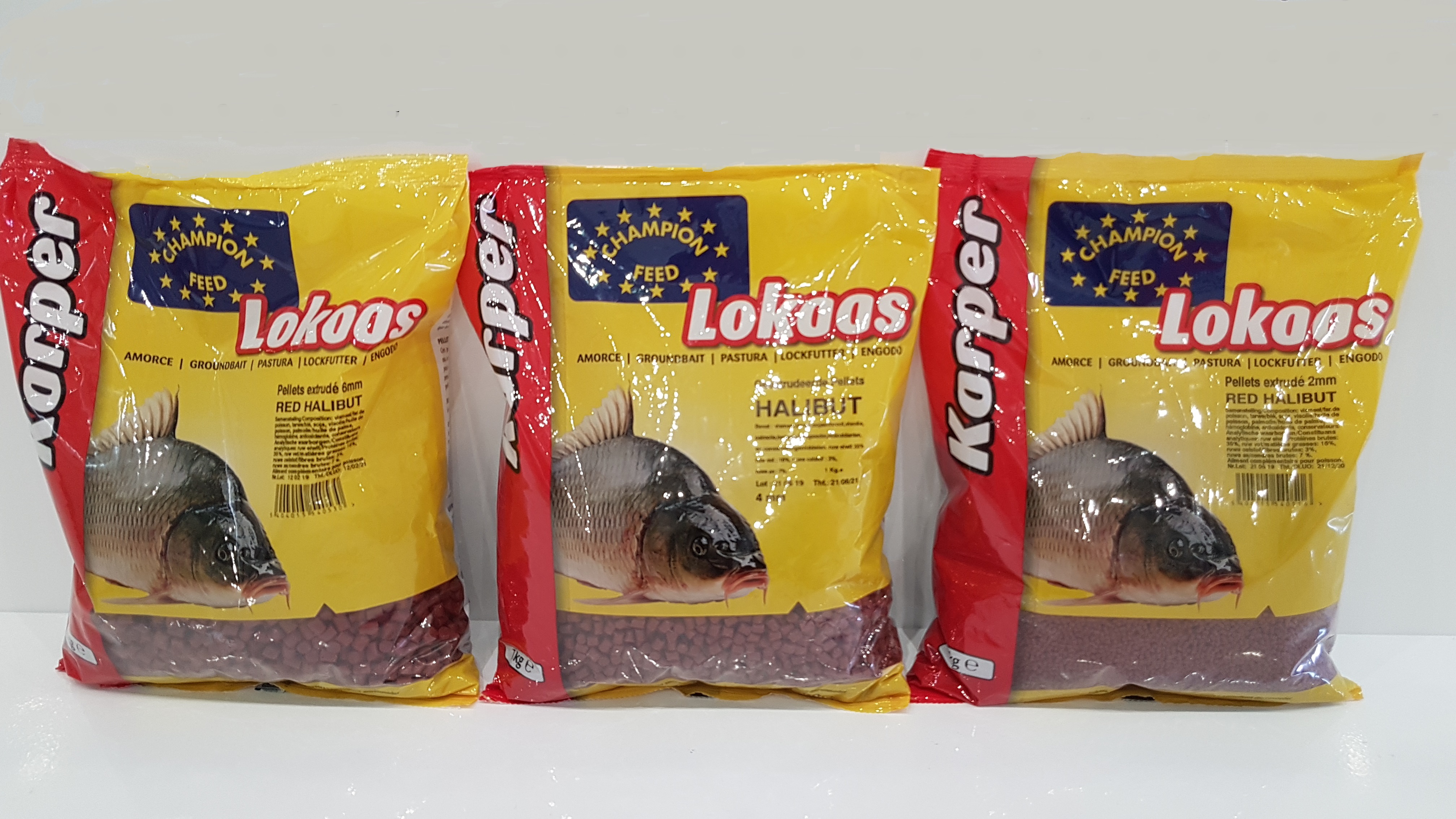 CHAMPION FEED Halibut Pellets RED 1kg