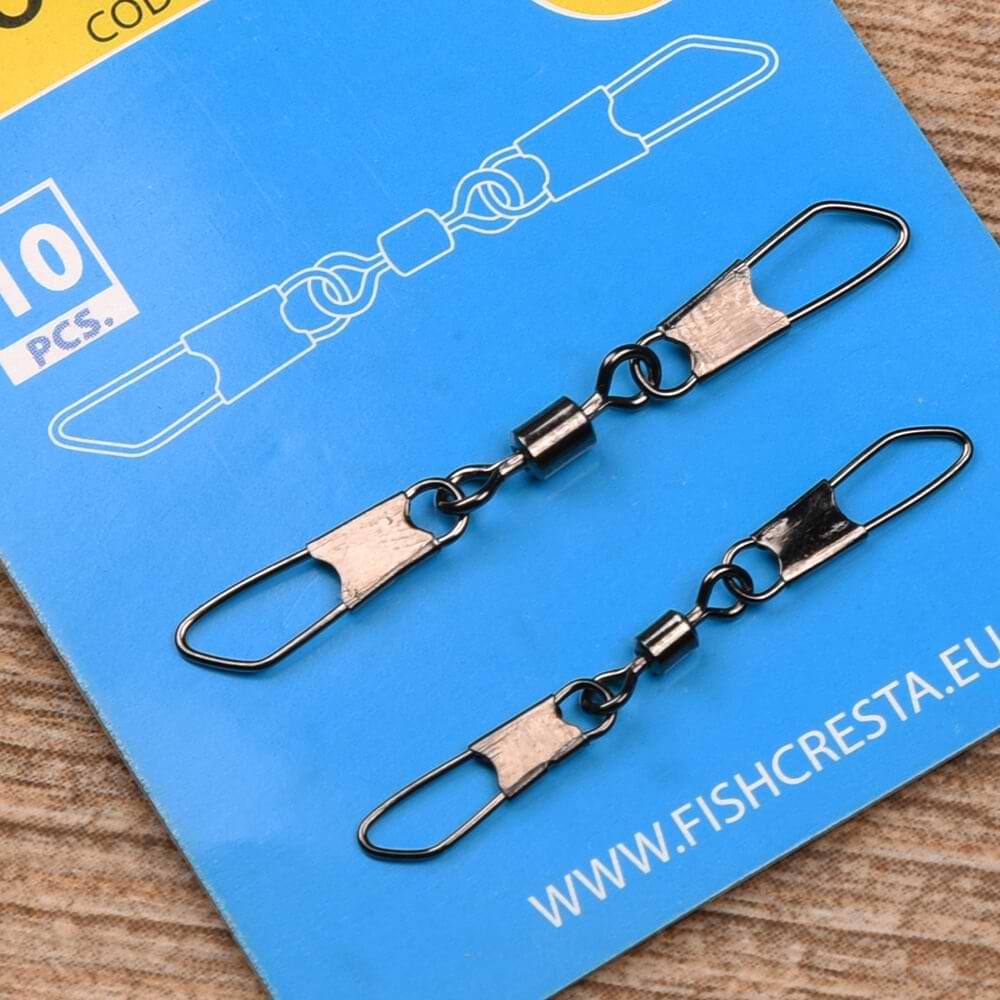 CRESTA Feeder Swivels - Double Snap
