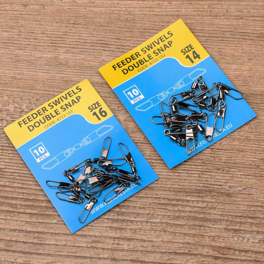 CRESTA Feeder Swivels - Double Snap