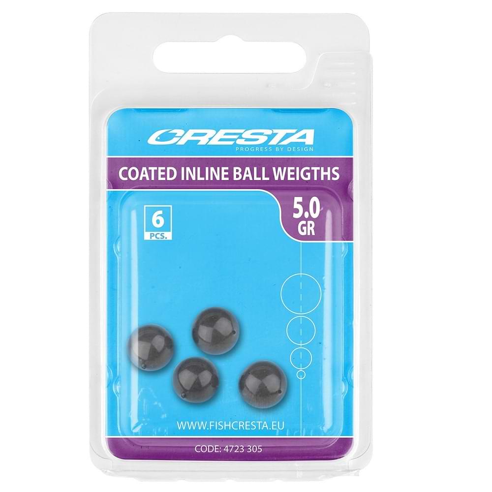 CRESTA Coated Inline Ball Weights