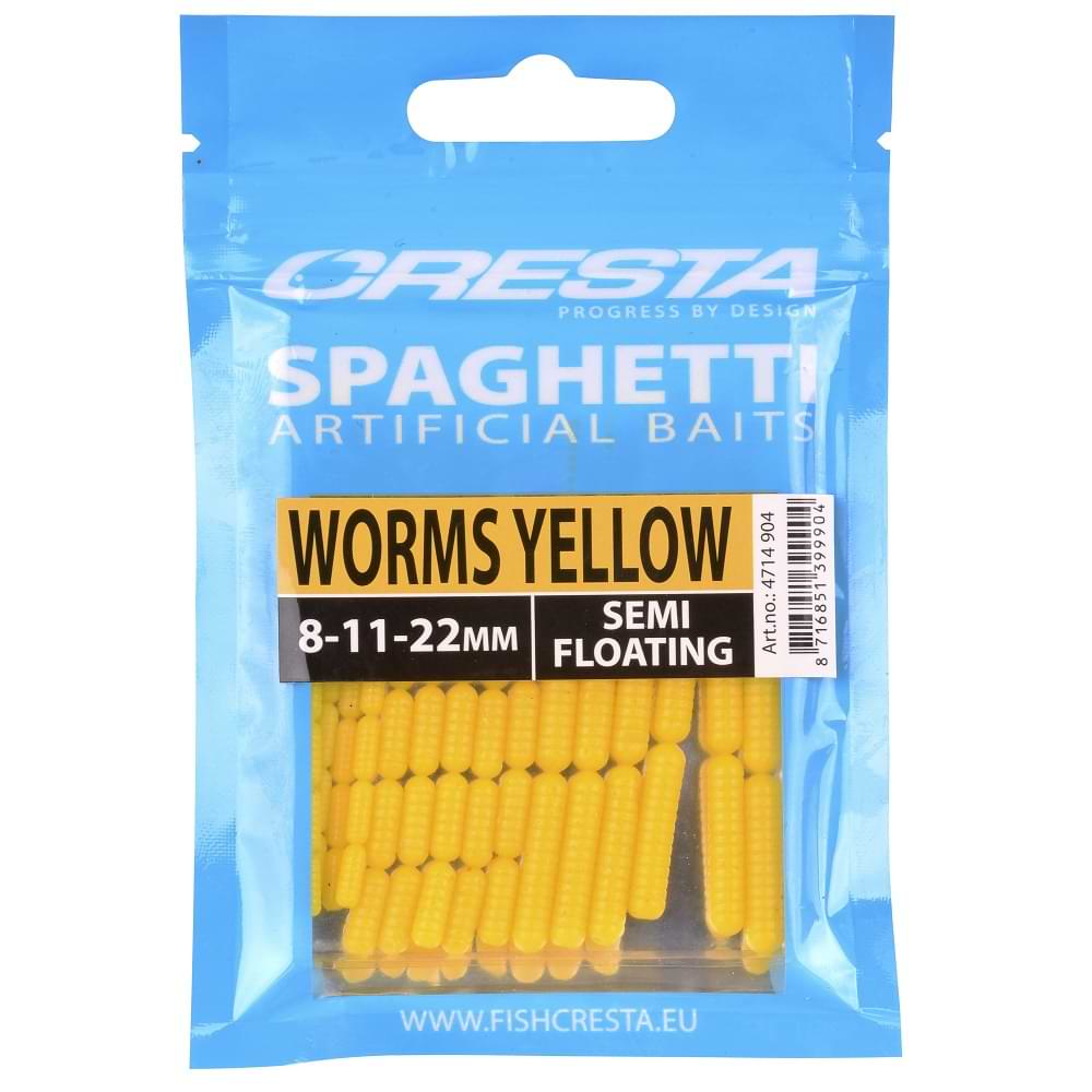 CRESTA Spaghetti Worms 8, 11, 22mm