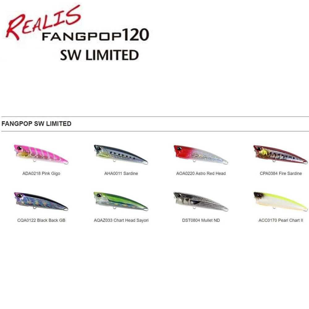DUO Realis FangPop 120 SW 12cm 30g