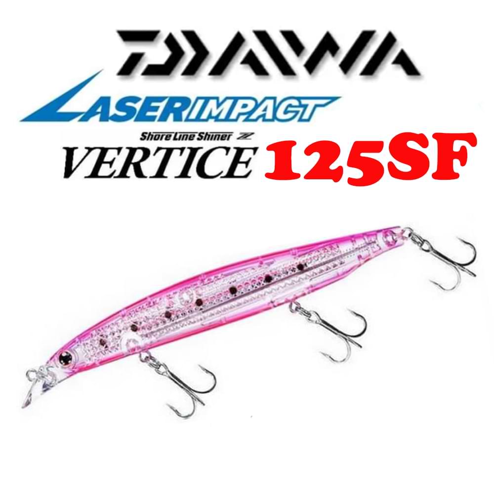 DAIWA Shore Line Shiner-Z Vertice R Laser Impact 125SF 125mm 20.5g Slow Floating