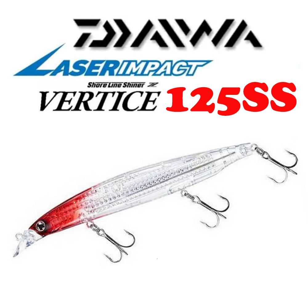 DAIWA Shore Line Shiner-Z Vertice R Laser Impact 125SS 125mm 23g Slow Sinking