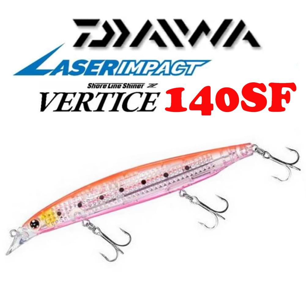 DAIWA Shore Line Shiner-Z Vertice R Laser Impact 140SF 140mm 28.5g Slow Floating