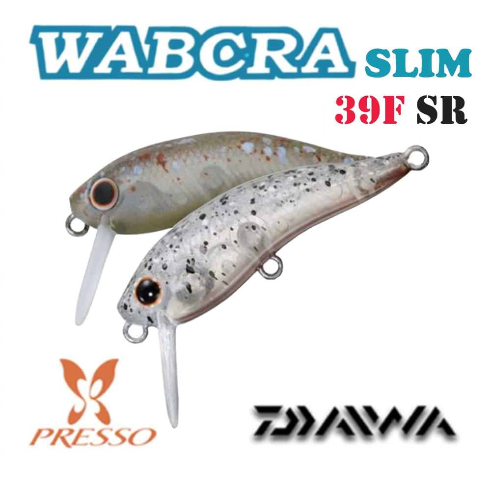 DAIWA Presso Wabcra Slim 39F SR 39mm 2.5g Floating