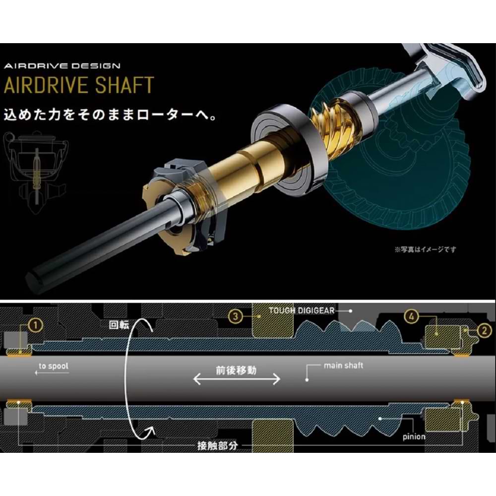 DAIWA 22 Exist LT 4000 XH