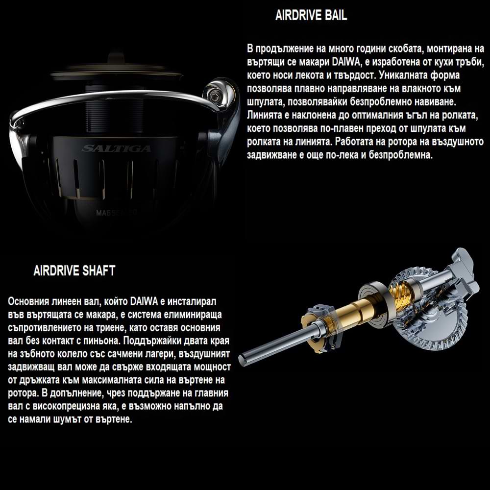 DAIWA 23 Saltiga (G) 6000 XH