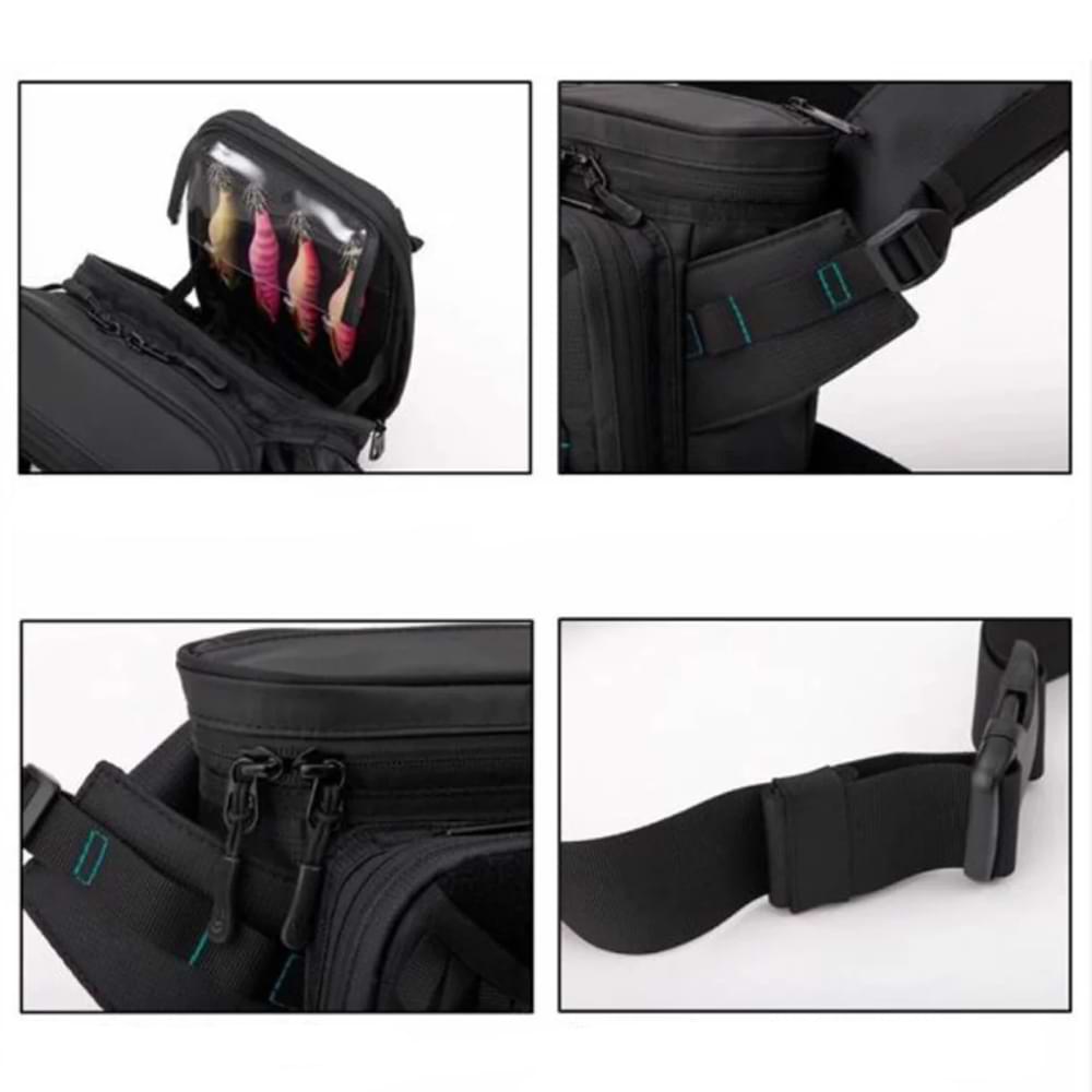 DAIWA Emeraldas T-Thigh Bag Black