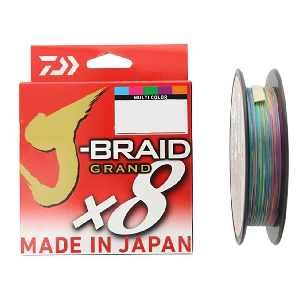 DAIWA J Braid Grand x8 Multi Color - 300m