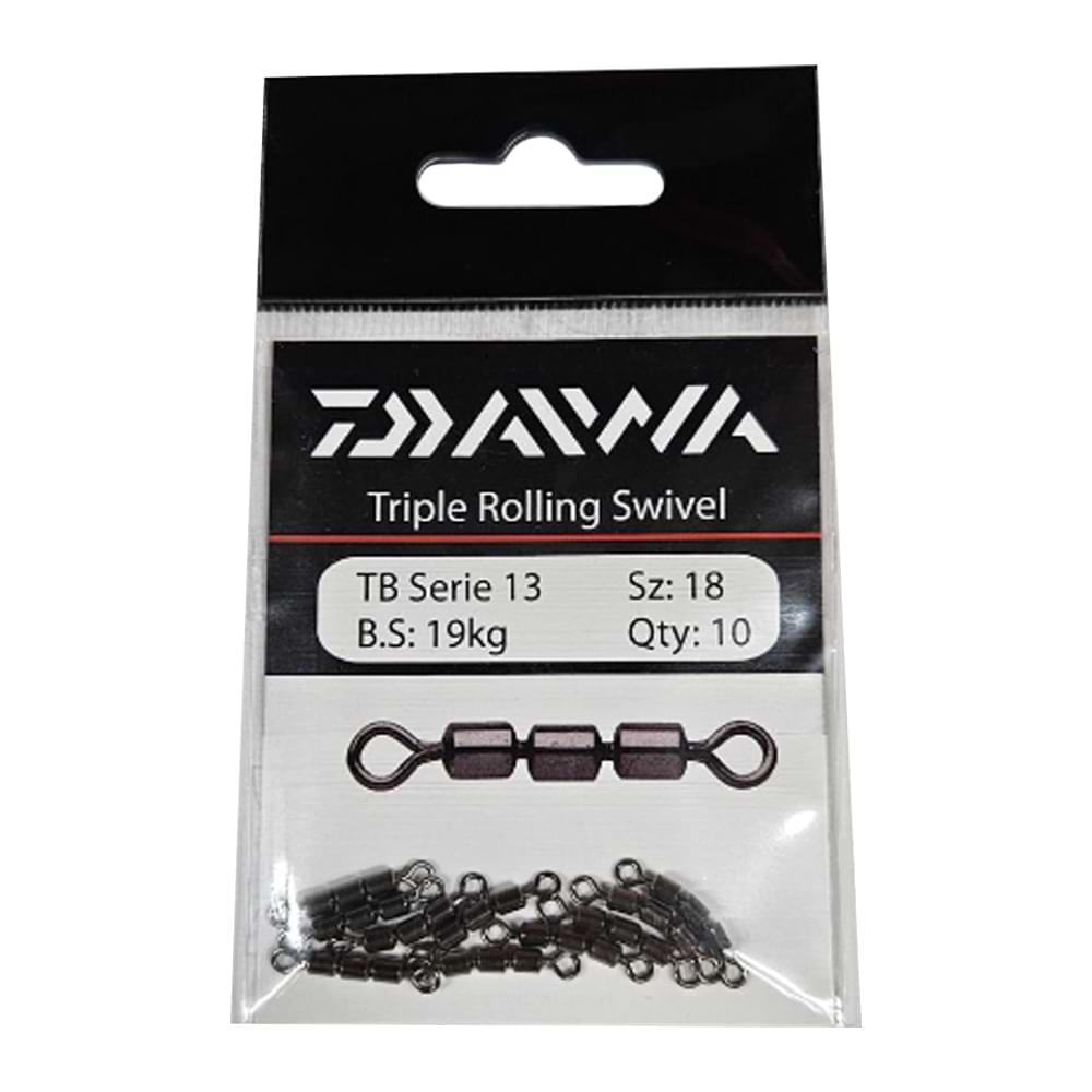 DAIWA BS 10 Girelle Triple Rolling Swivel