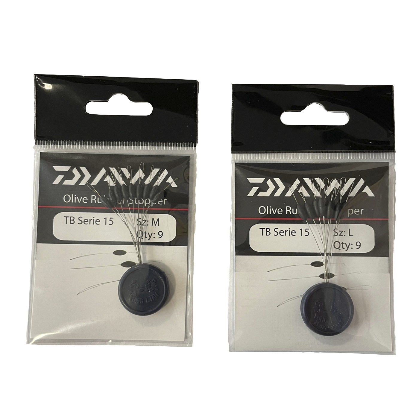 DAIWA Olive Rubber Stopper TB Serie 15
