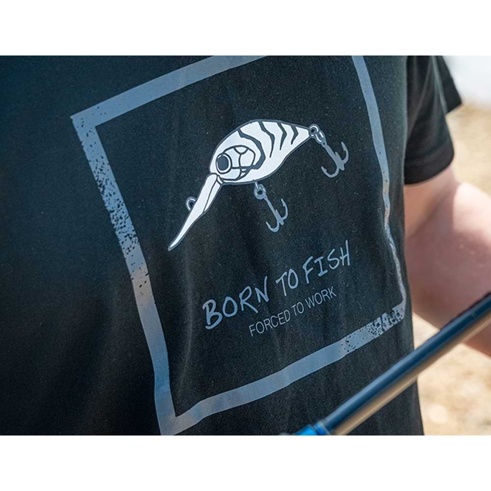 DAIWA T-Shirt BORN TO FISH Black Limited Edition