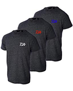 DAIWA DVEC T-Shirt Dark Grey & Blue