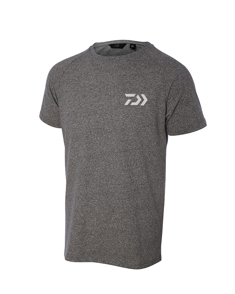 DAIWA DVEC T-Shirt Light Grey & White