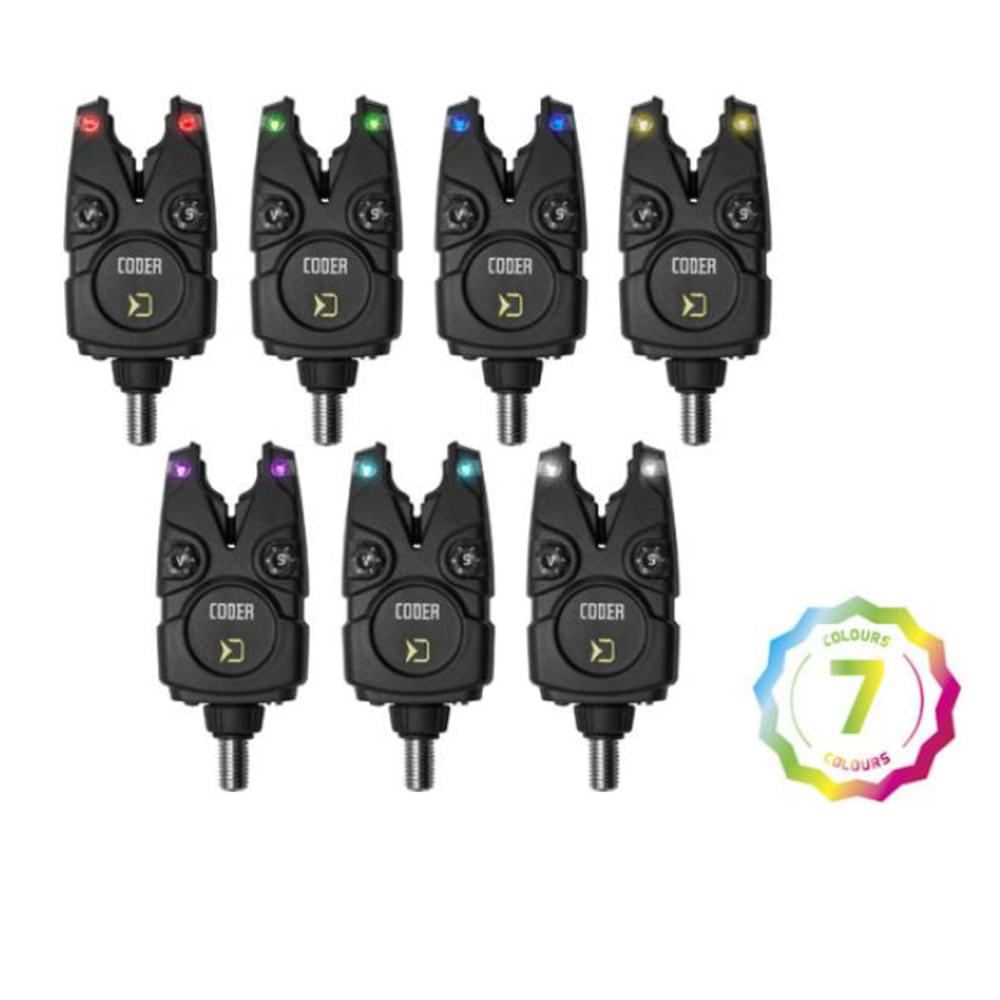 DELPHIN Coder 3+1 Set Bait Alarm
