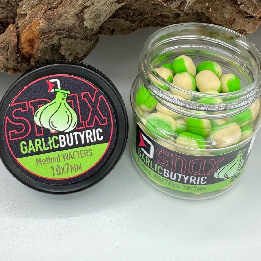 DELPHIN Feeder Wafters D SNAX Duo Garlic Butyric 10x7mm 20g