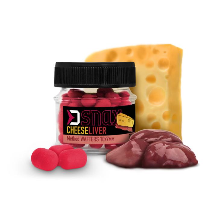 DELPHIN Feeder Wafters D SNAX Chees Liver 10x7mm 20g
