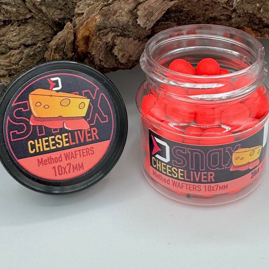 DELPHIN Feeder Wafters D SNAX Chees Liver 10x7mm 20g