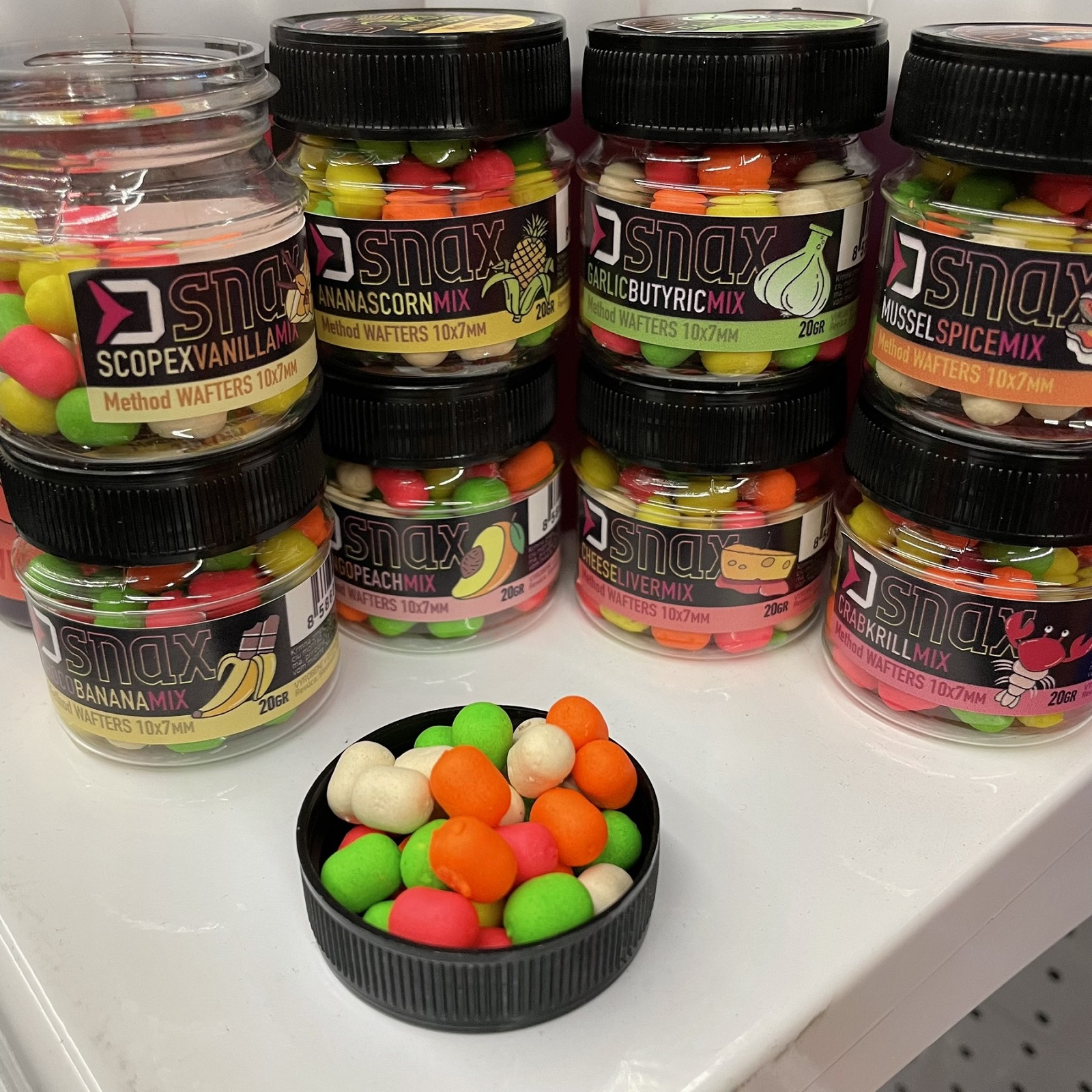 DELPHIN Feeder Wafters D SNAX Mix Choco Banana 10x7mm 20g